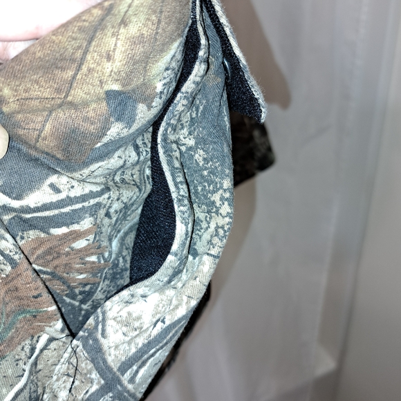 Mens Sz L 42/44 Realtree Camouflage Quilted Insulated Hunting Coat Worn Once - Picture 7 of 14